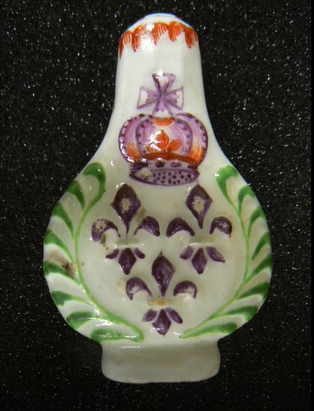 Lowestoft Porcelain Scent Bottle