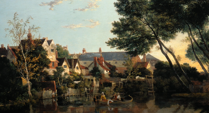 Norwich River Afternoon John Crome