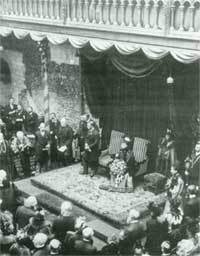 Opening Norwich Castle in 1894